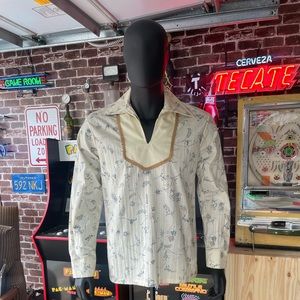 Vintage Alfie, California pull over shirt